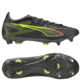 PUMA Ultra 5 Match SG Audacity - Grå/Gul/Sølv