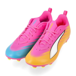 PUMA Ultra 6 Play FG/AG Showtime - Pink/PUMA Hvid/Orange/Blå