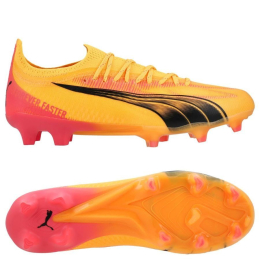 PUMA Ultra Ultimate FG/AG Forever Faster - Orange/Sort/Pink 
