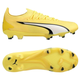 PUMA Ultra Ultimate FG/AG Voltage - Gul/Hvid/Sort