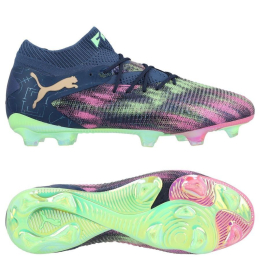 PUMA X Unisport Future 8 Ultimate FG Vikings - Navy/Pink/Grø